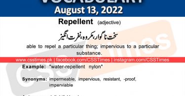 Daily DAWN News Vocabulary with Urdu Meaning (13 August 2022)