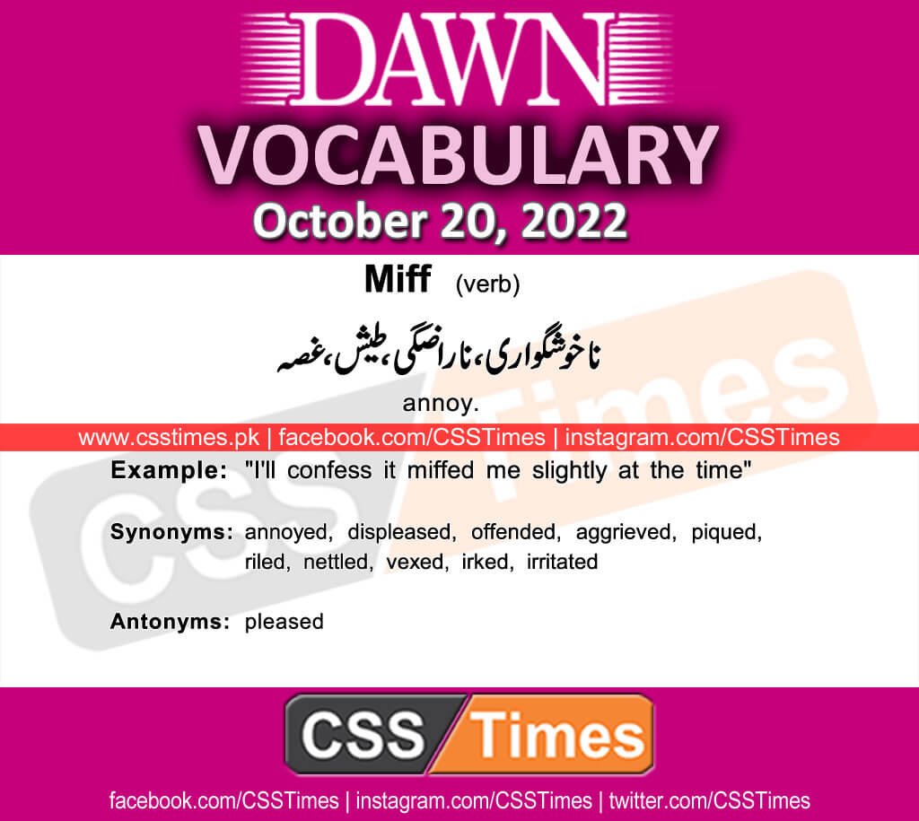 Dawn-Vocabulary-OCT-20-2