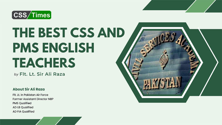 The Best CSS and PMS English Teachers