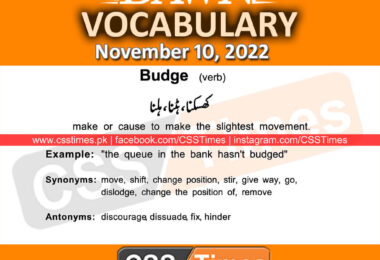 Daily DAWN News Vocabulary with Urdu Meaning (10 November 2022)