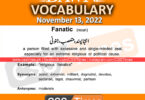 Daily DAWN News Vocabulary with Urdu Meaning (13 November 2022)