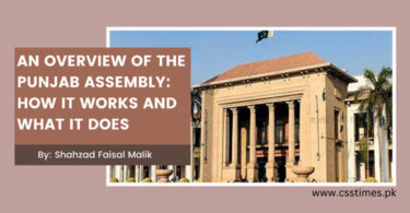 An Overview of the Punjab Assembly