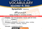 Daily DAWN News Vocabulary with Urdu Meaning (31 December 2022)