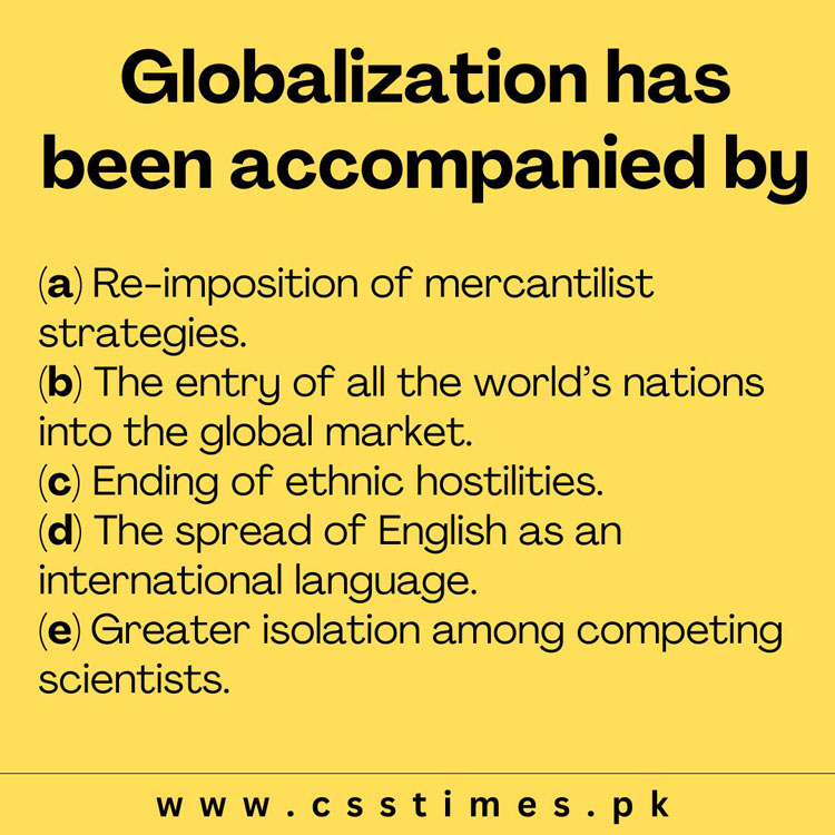 International Relations MCQs | Sentence Completion MCQs (Set-I)