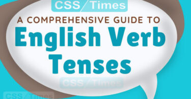 A Comprehensive Guide to English Verb Tenses