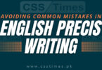 Avoiding Common Mistakes in English Precis Writing