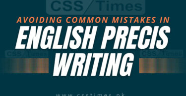 Avoiding Common Mistakes in English Precis Writing
