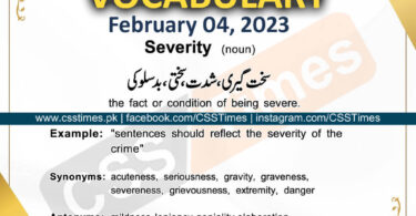 Daily DAWN News Vocabulary with Urdu Meaning (04 February 2023)