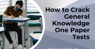 How to Crack General Knowledge One Paper Tests