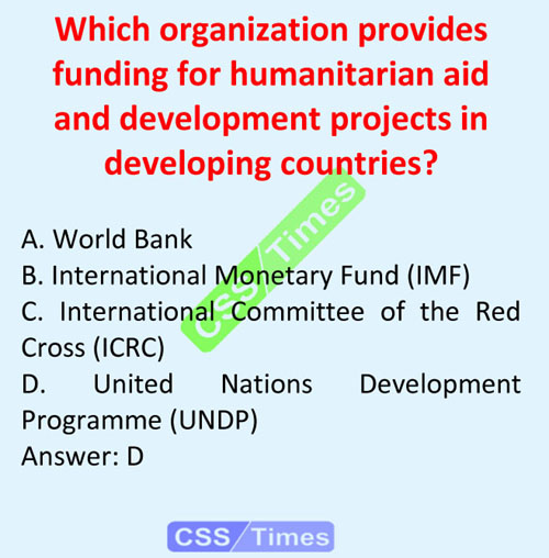 International Organizations MSCQs