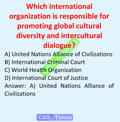 International Organizations MSCQs