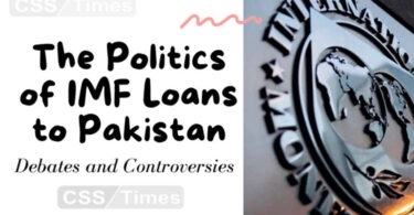 The Politics of IMF Loans to Pakistan Debates and Controversies