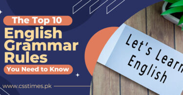 The Top 10 English Grammar Rules You Need to Know
