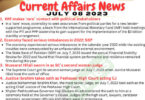 Daily Top-10 Current Affairs MCQs / News (July 08 2023) for CSS