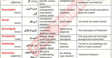 Daily DAWN News Vocabulary with Urdu Meaning (06 Apr 2024)