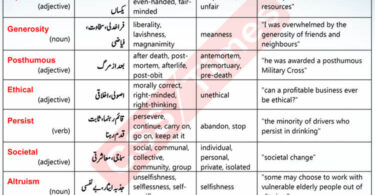 Daily DAWN News Vocabulary with Urdu Meaning (09 Mar 2024)